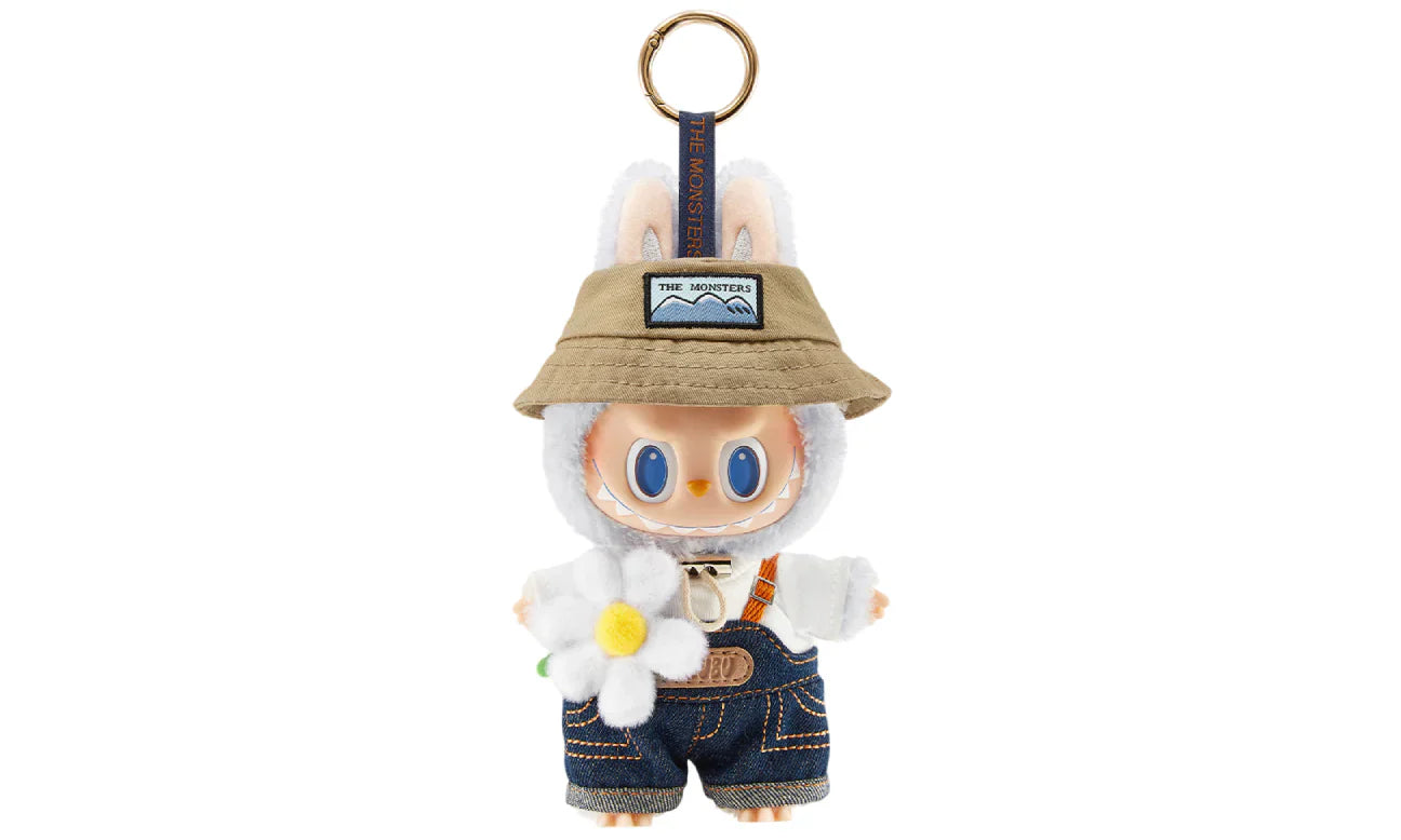 Pop Mart Labubu The Monsters Fall In Wild Vinyl Plush Doll Pendant Kulcstartó