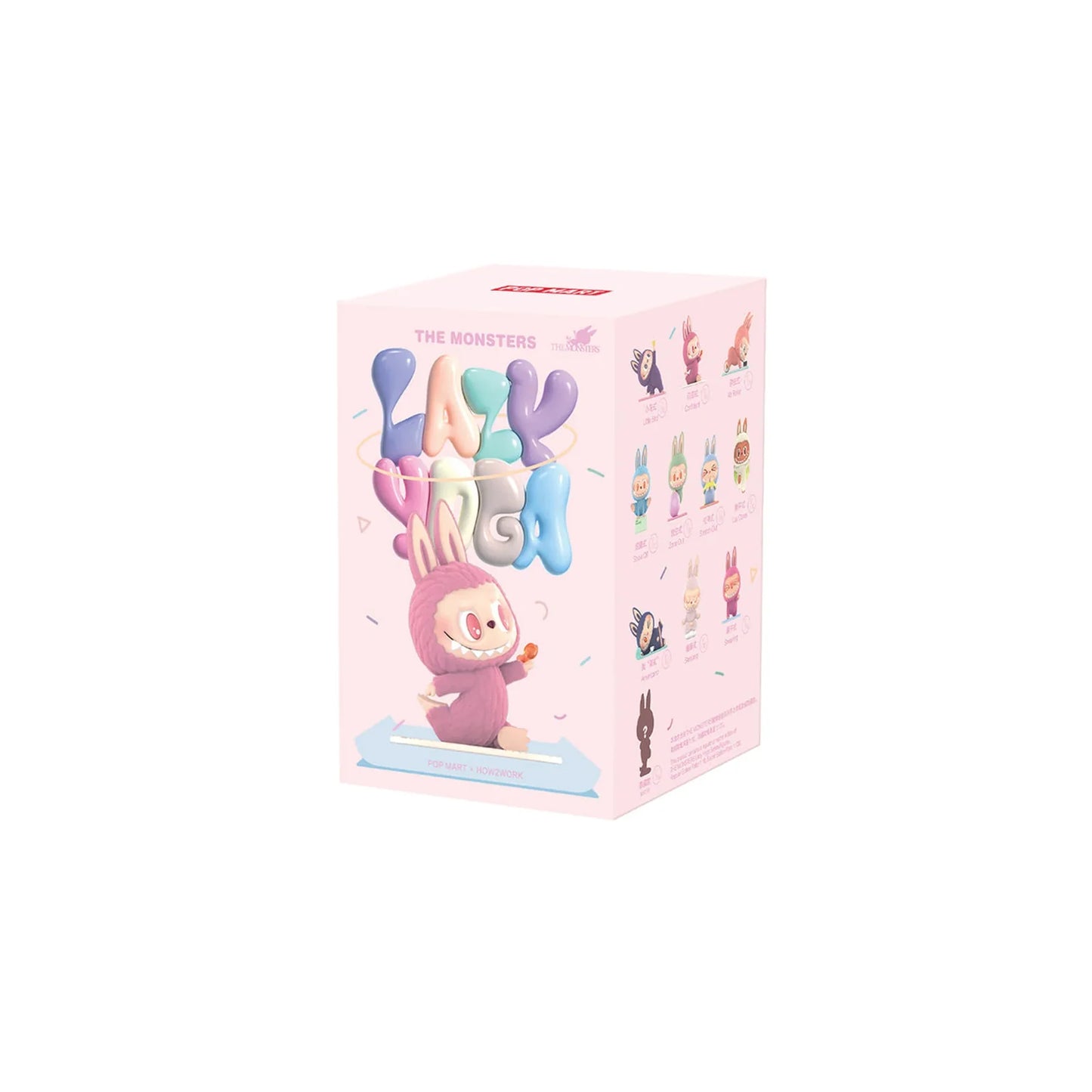 Pop Mart Labubu The Monsters Lazy Yoga Series Figures Mystery Box
