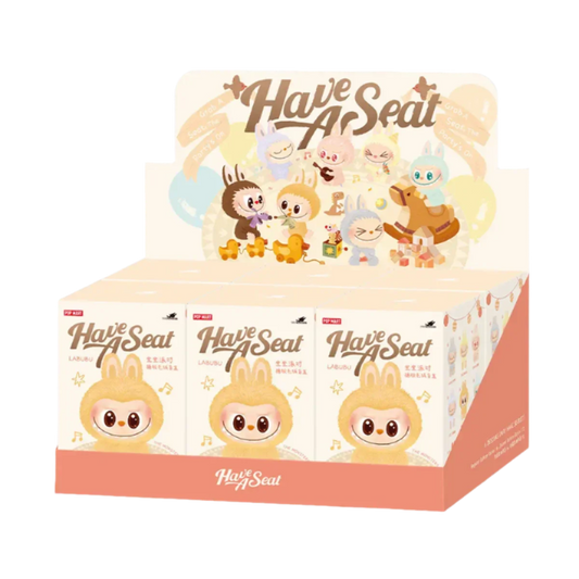 Pop Mart Labubu THE MONSTERS Have a Seat Vinyl Plush Blind Box